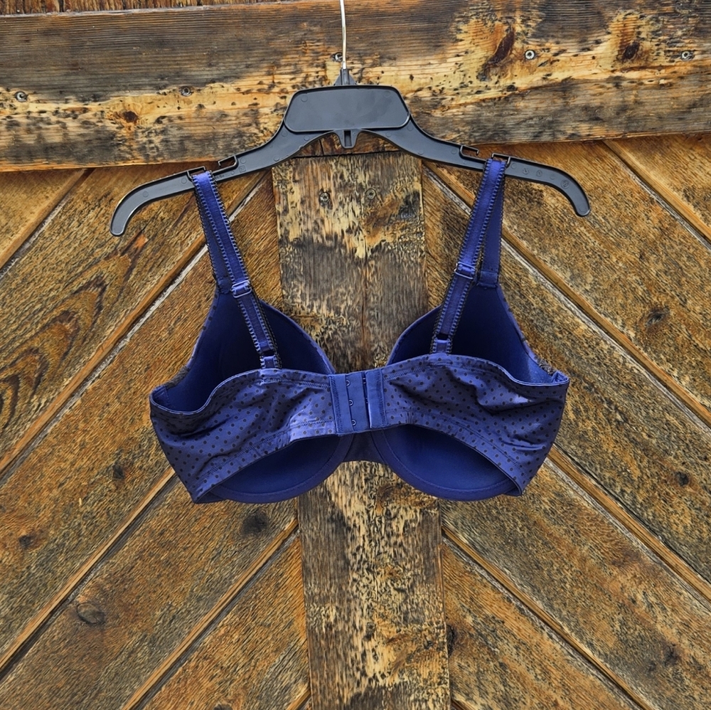 NWOT Olga Polka Dot Underwire Bra - Picture 2 of 5